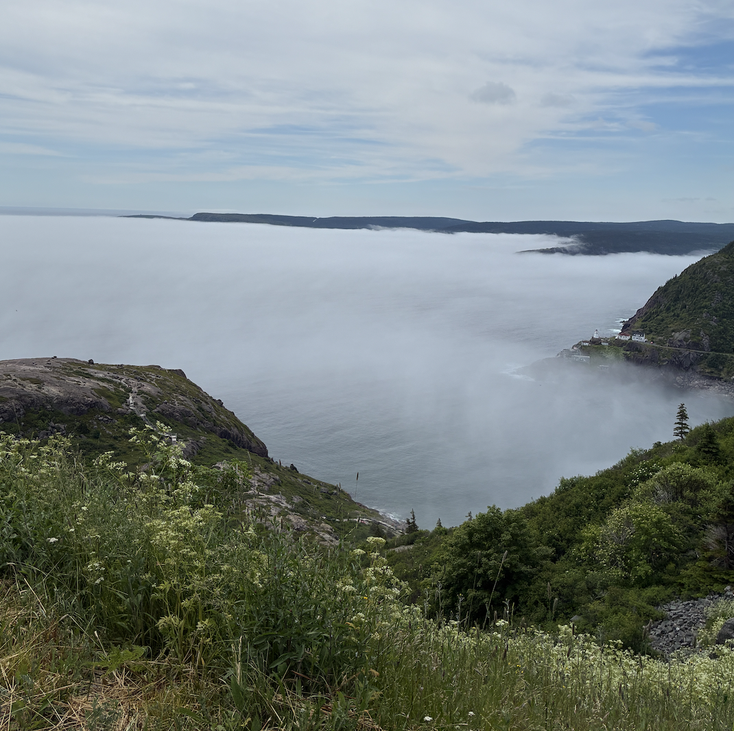 Foghorn, wind, tourists atop Signal Hill, St. John’s, Newfoundland, Canada in Summer 2026 – by Laura Nerenberg episode artwork