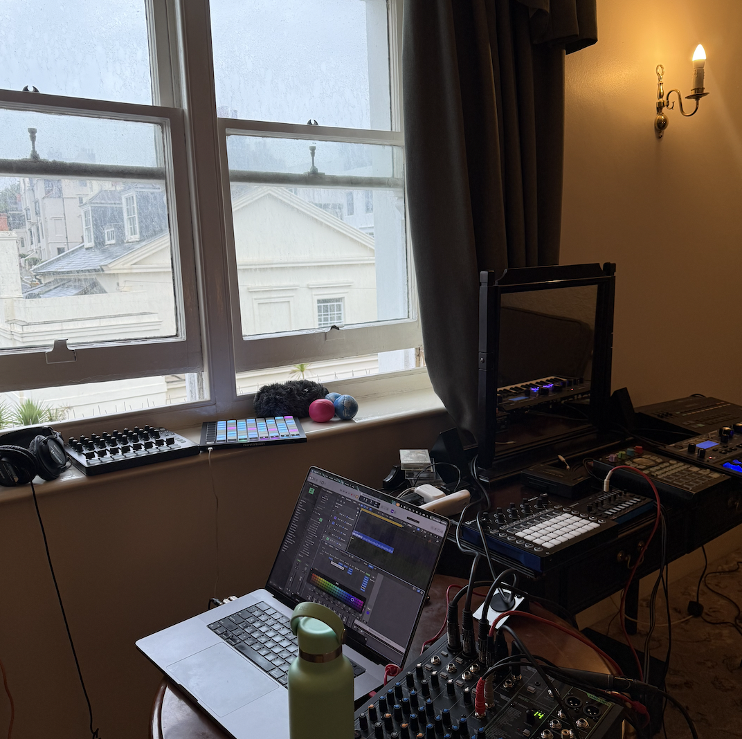 Outside the window of the Royal Victoria Hotel in St. Leonards-on-Sea, UK – by Jazmine Green